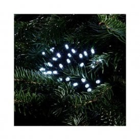 Edit Set Of 360 White LED Multi-Function String Lights With Green Cable