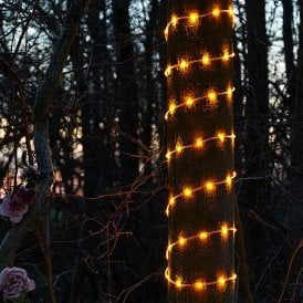 5 Metre Battery Operated Amber LED Mini Rope Light