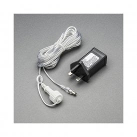 Connectable String Lights 5M Start Cable with Plug with Clear Cable