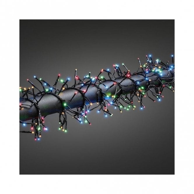 Konstsmide Set Of 2016 Multi Colour LED Multi-Function Cluster String Lights