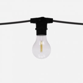 GLS1FIL/WW 2w Warm White LED Bayonet Cap Decorative Filament Festoon Shatterproof GLS Bulb