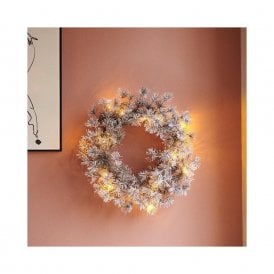 Alfi Battery Operated LED Outdoor Christmas Wreath