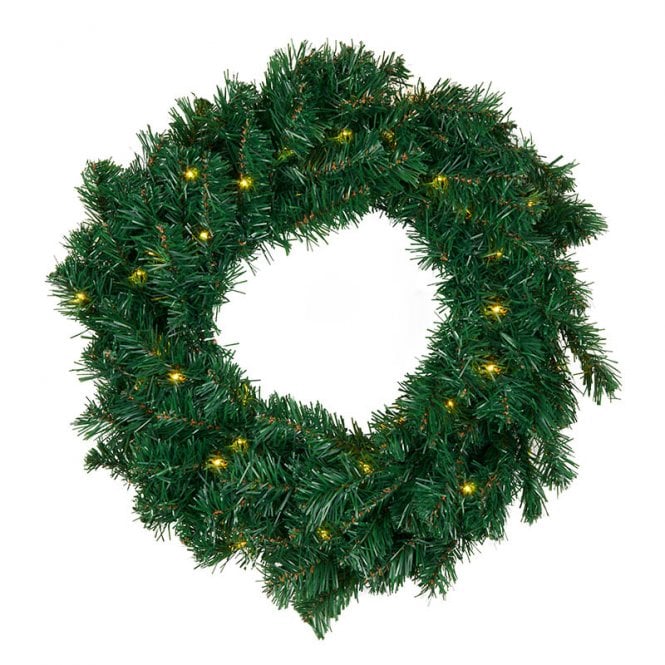 Sirius Anton Battery Operated LED Outdoor Christmas Wreath